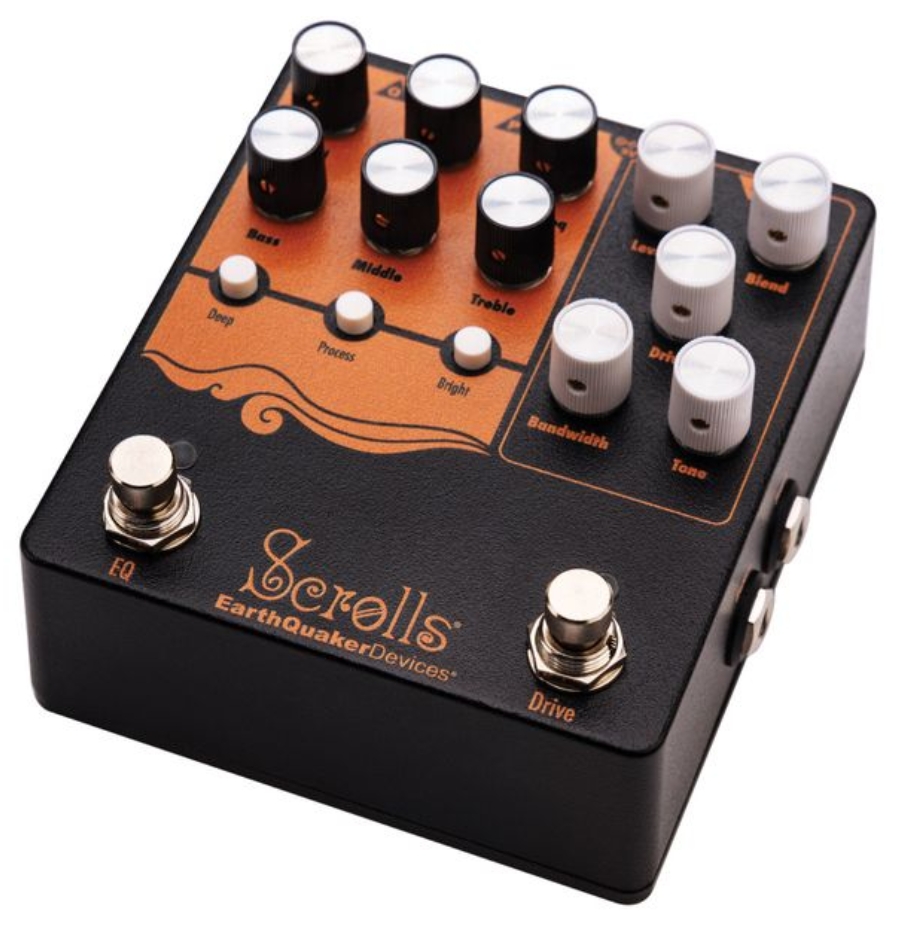 Earthquaker Devices Scrolls Bass Odyssey Overdrive / Eq - PÉdale Overdrive / Distortion / Fuzz Basse - Variation 1