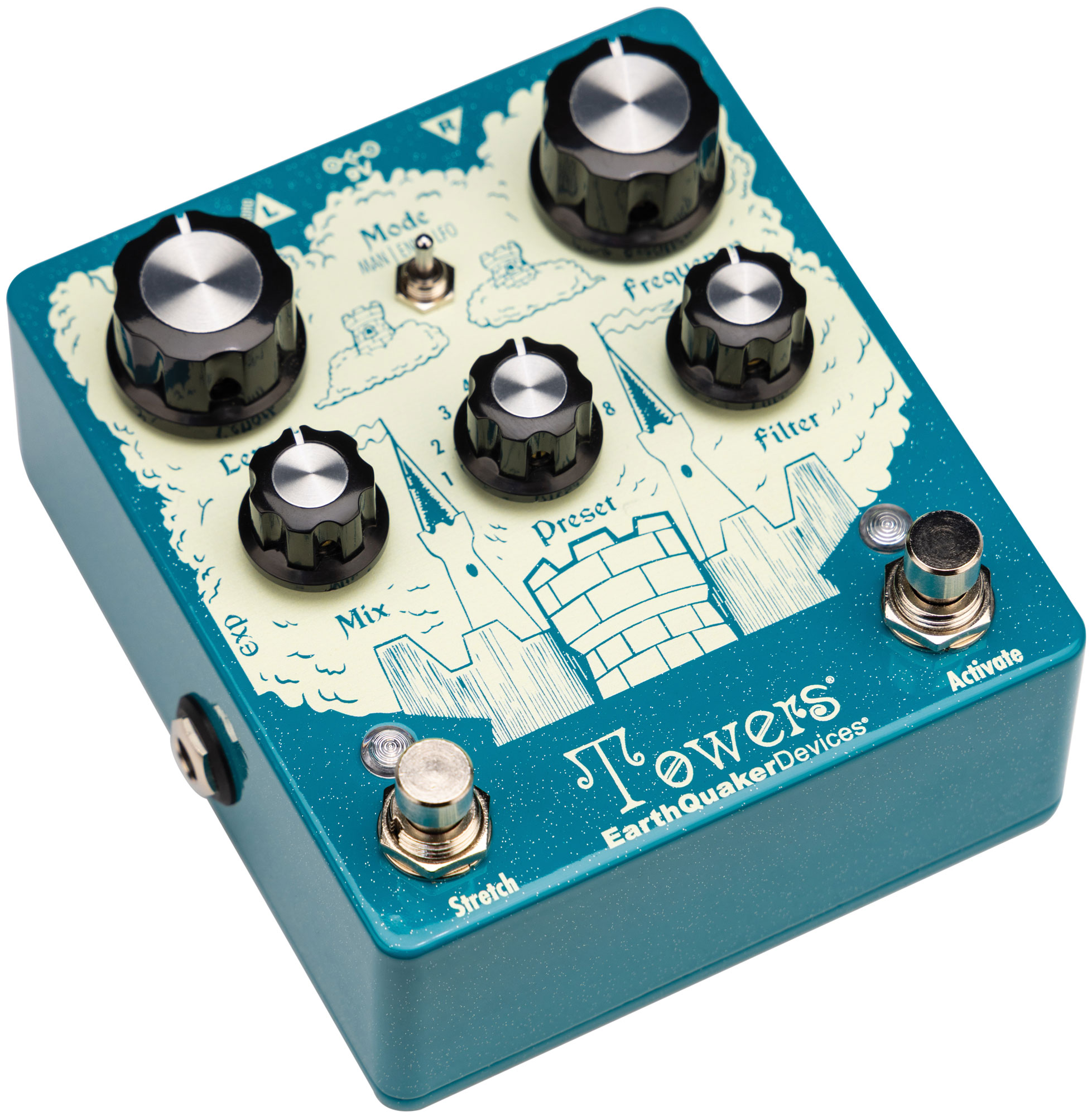 Earthquaker Devices Towers - PÉdale Reverb / Delay / Echo - Variation 2