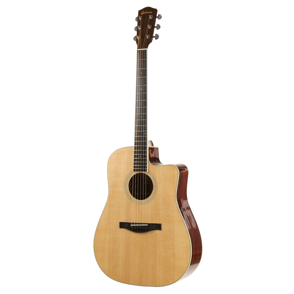 Eastman Ac320ce Dreadnought Cw Epicea Sapele +etui - Natural Gloss - Guitare Acoustique - Variation 2