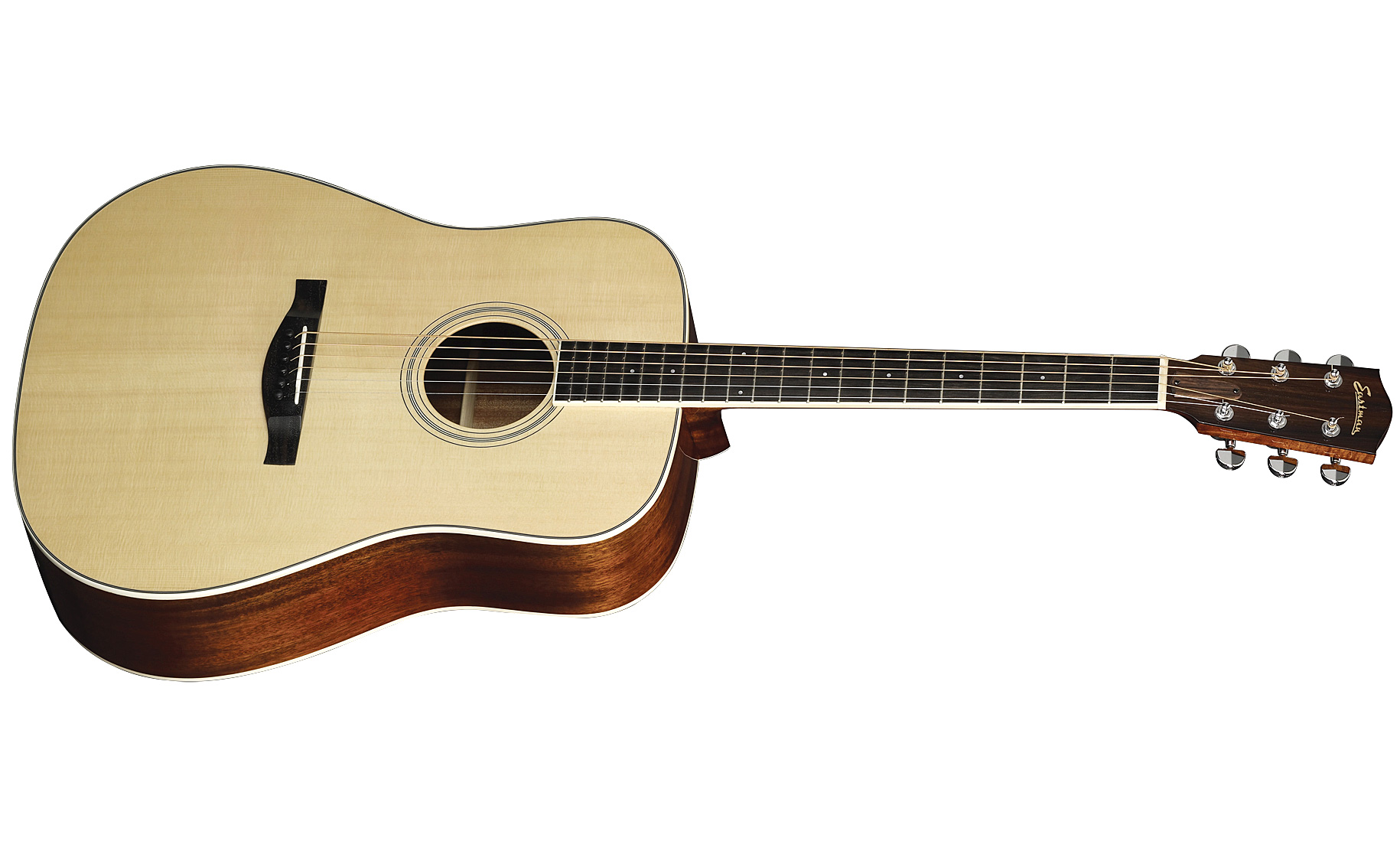 Eastman Ac320ce Dreadnought Cw Epicea Sapele +etui - Natural Gloss - Guitare Acoustique - Variation 1