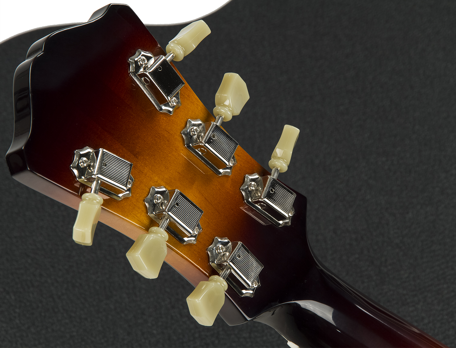 Eastman Ar372ce Lh Gaucher Archtop Laminate Tout Erable Rw +etui - Sunburst - Guitare Électrique Gaucher - Variation 5