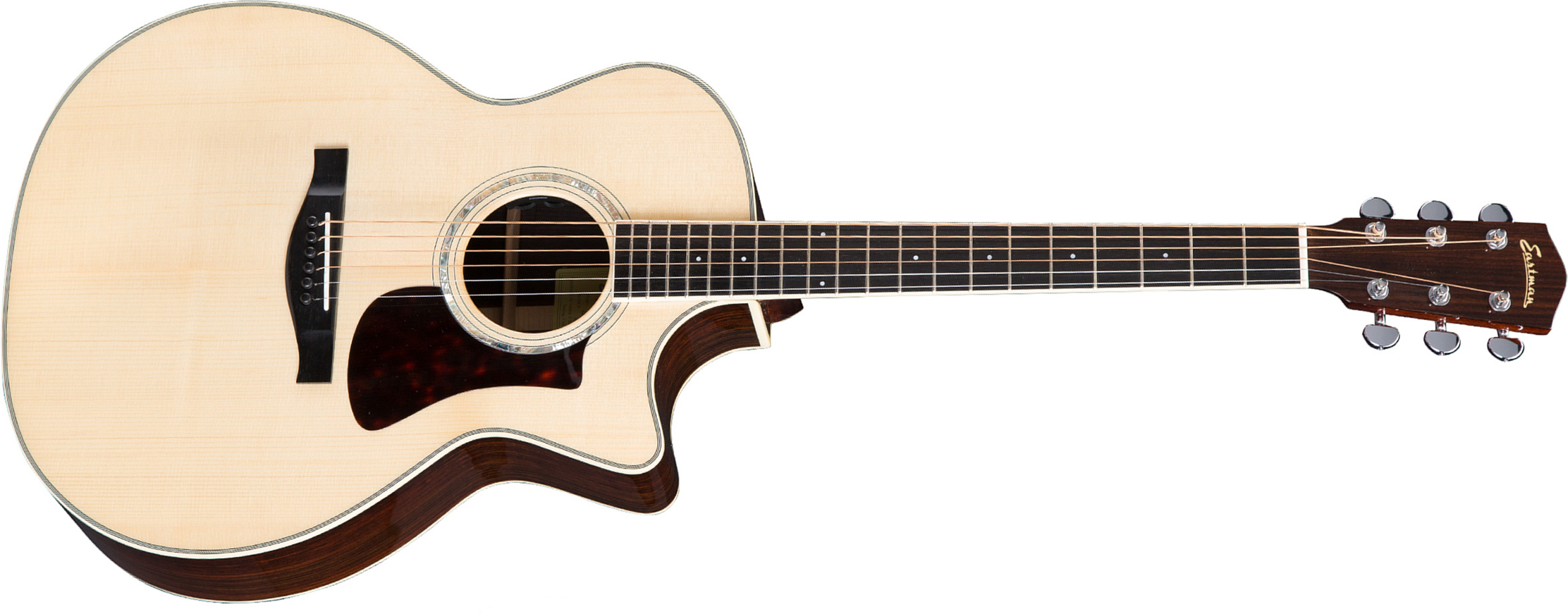 Eastman Ac422 Ce Grand Auditorium Cw Epicea Palissandre Eb - Natural - Guitare Electro Acoustique - Main picture