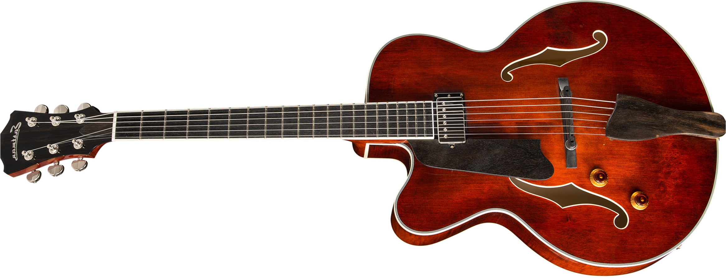 Eastman Ar503ce Lh Gaucher Archtop Solid Top H Ht Eb - Classic - Guitare Électrique 3/4 Caisse & Jazz - Main picture