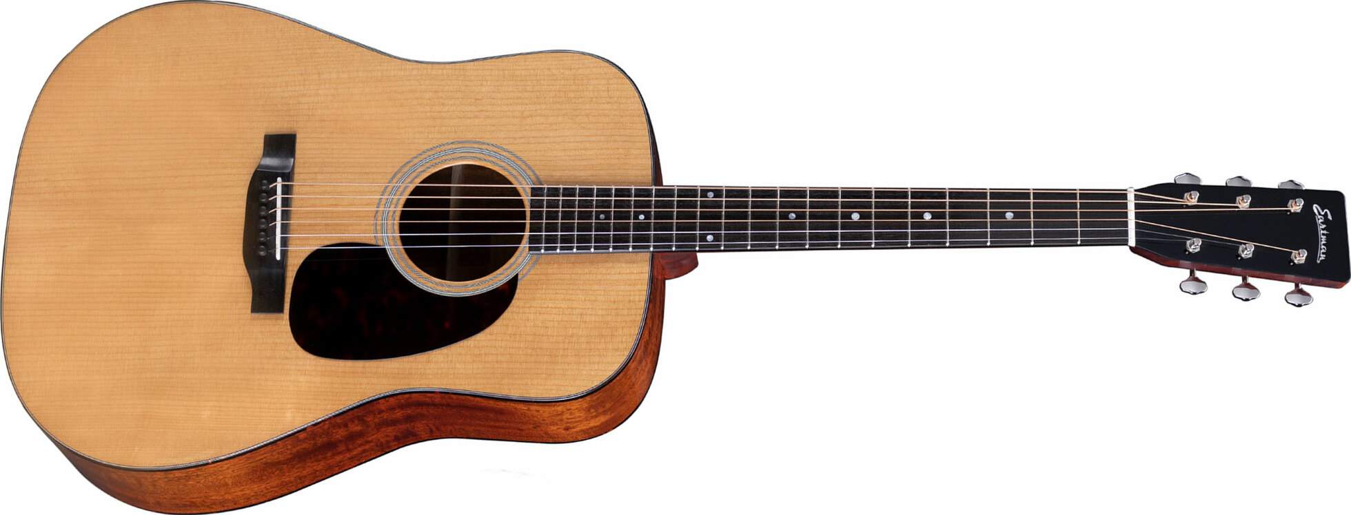 Eastman E10d-tc Traditional Dreadnought Epicea Acajou Eb - Natural - Guitare Acoustique - Main picture