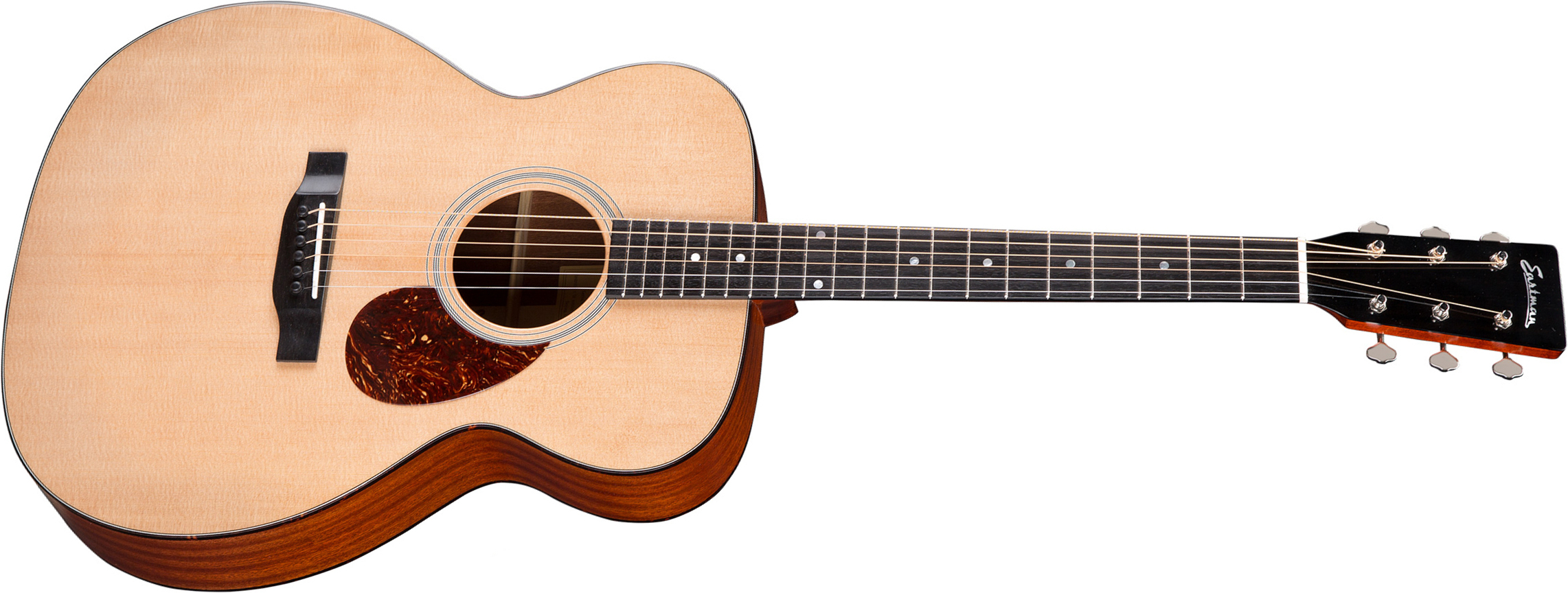 Eastman E1om Traditional Epicea Sapele Eb - Natural Satin - Guitare Acoustique - Main picture