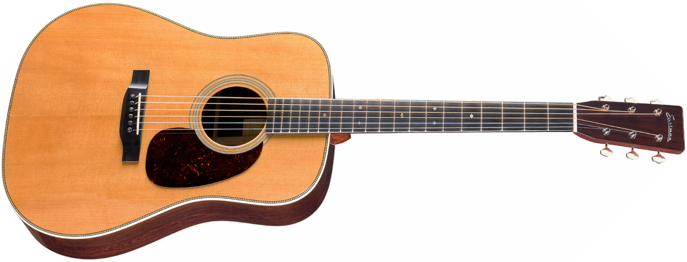 Eastman E20d-mr-tc Dreadnought Palissandre Eb - Truetone Natural - Guitare Acoustique - Main picture