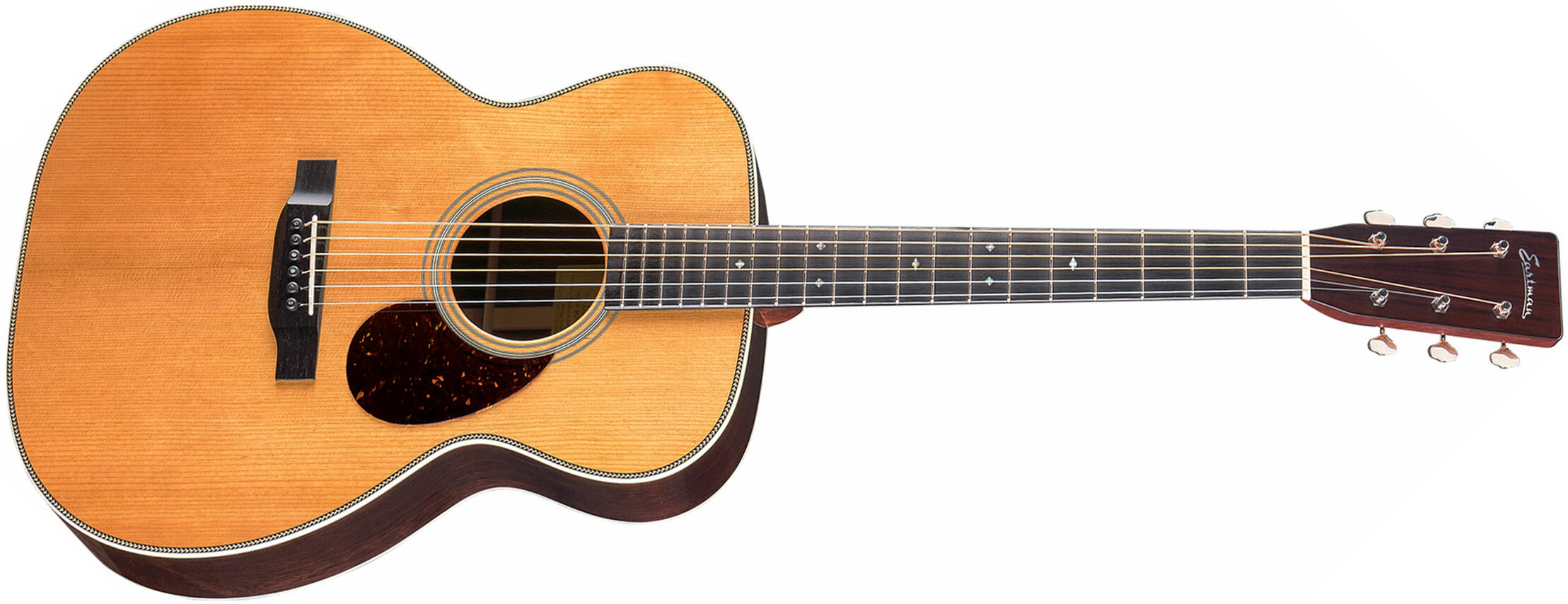 Eastman E20om-mr-tc Orchestra Palissandre Eb - Truetone Natural - Guitare Acoustique - Main picture