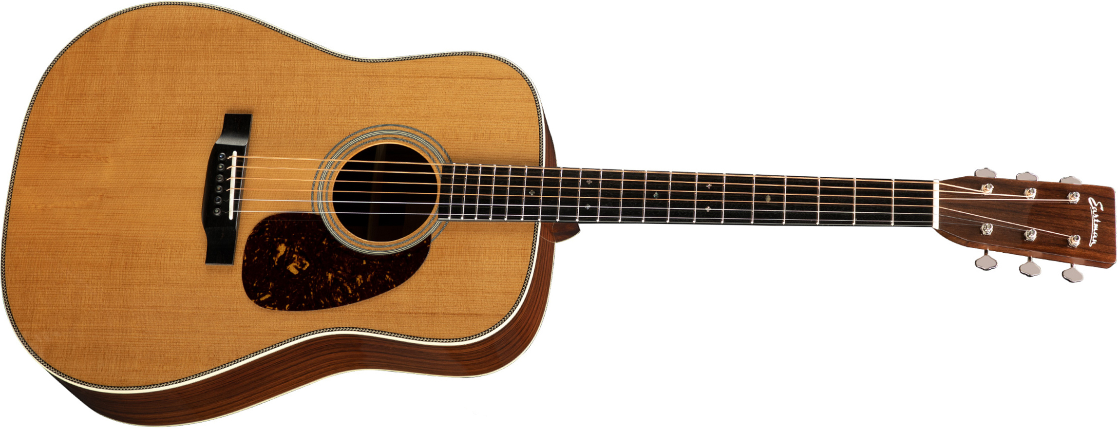 Eastman E8d-tc Traditional Dreadnought Epicea Palissandre Eb +etui - Natural - Guitare Acoustique - Main picture