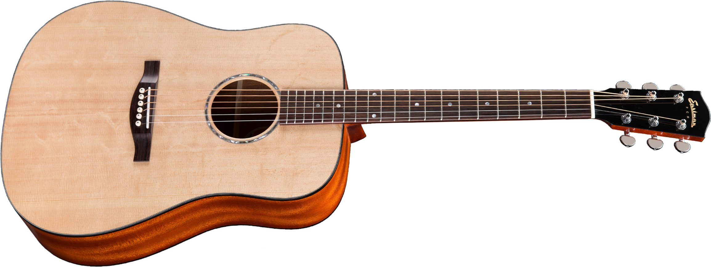 Eastman Pch1-d Dreadnought Epicea Sapele Rw - Natural Satin - Guitare Acoustique - Main picture