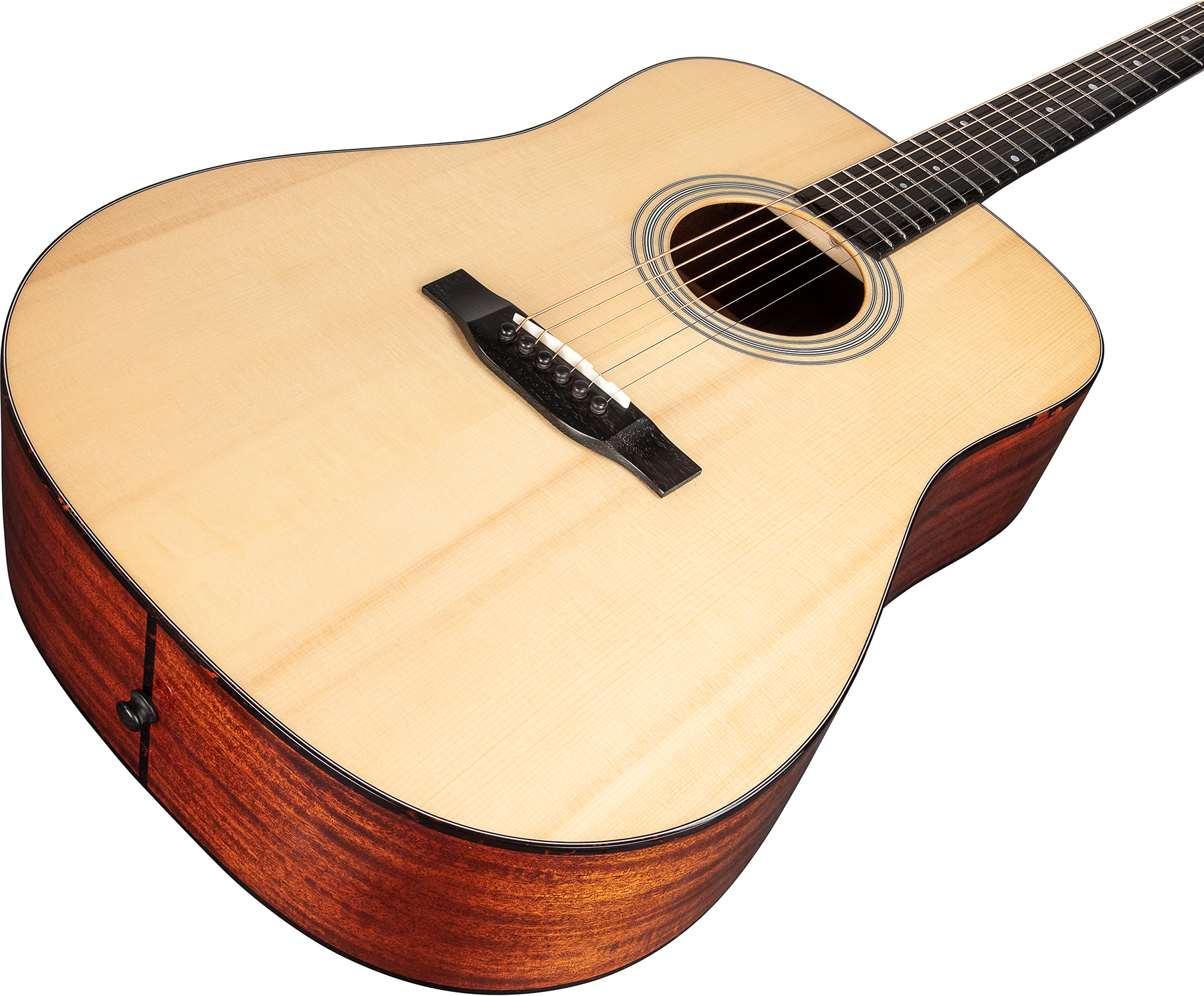 Eastman E10d Traditional Dreadnought Epicea Acajou Eb - Natural - Guitare Acoustique - Variation 2