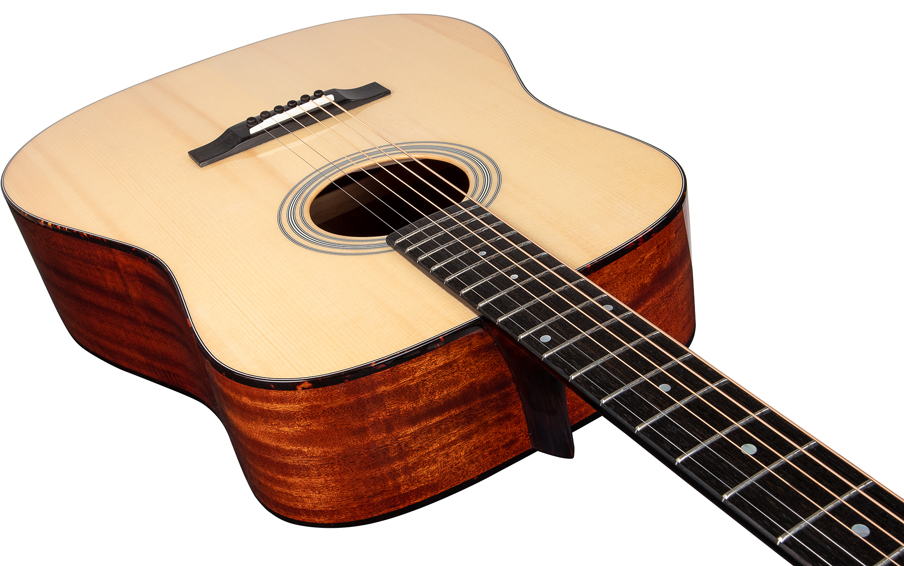 Eastman E10d Traditional Dreadnought Epicea Acajou Eb - Natural - Guitare Acoustique - Variation 3