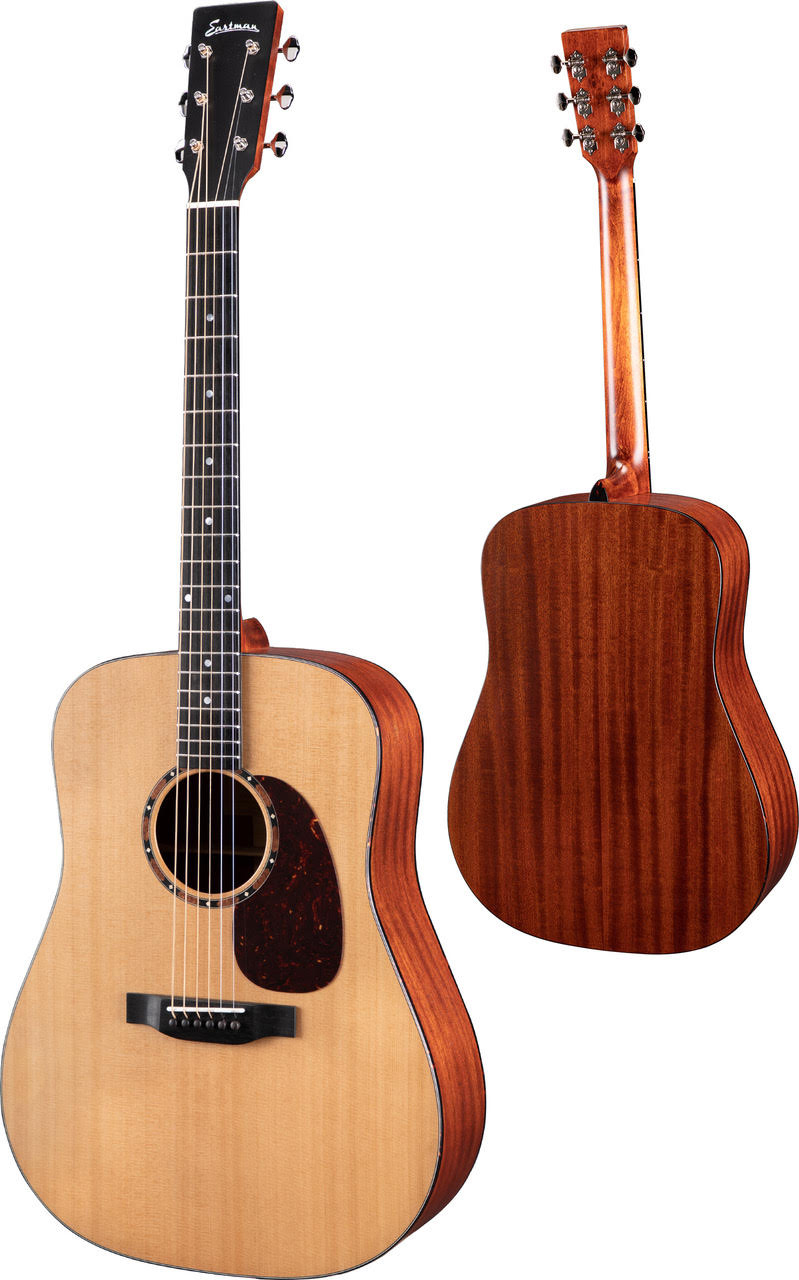 Eastman E2d Traditional Dreadnought Cedre Sapele Eb - Classic Satin - Guitare Acoustique - Variation 1