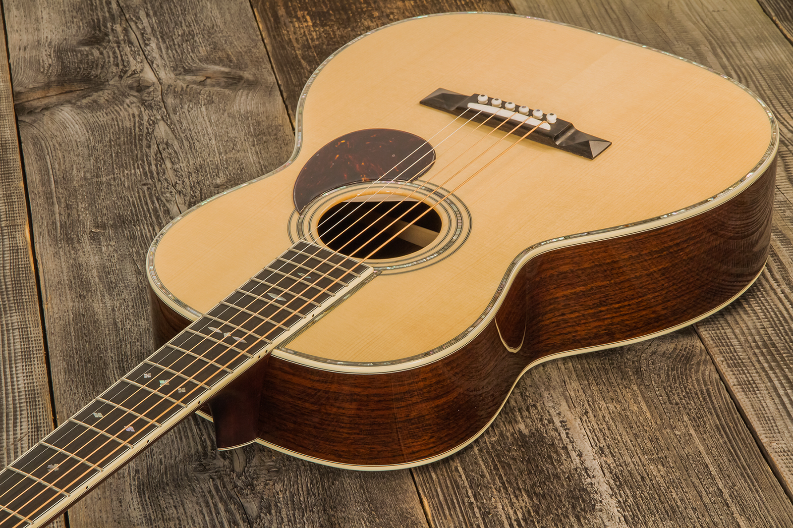 Eastman E40oo Traditional Epicea Adirondack Palissandre Eb +etui - Natural - Guitare Acoustique - Variation 3