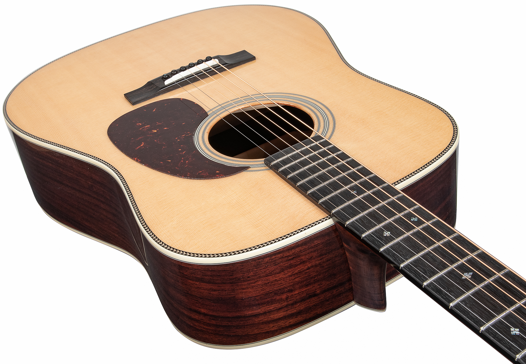 Eastman E8d Traditional Dreadnought Epicea Palissandre Eb +etui - Natural - Guitare Acoustique - Variation 3