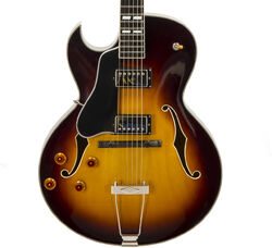 Guitare électrique gaucher Eastman AR372CE Archtop Gaucher - Sunburst