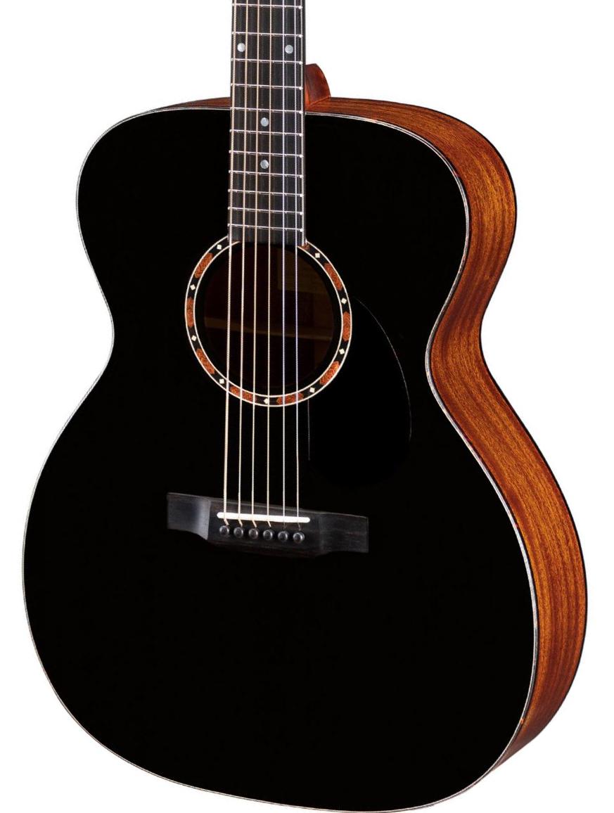 Guitare folk Eastman E2OM Traditional - Truetone satin black