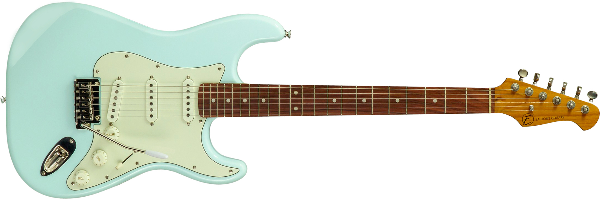 Eastone St500r-lb-rw 3s Trem Rw - Light Blue - Guitare Électrique Forme Str - Main picture