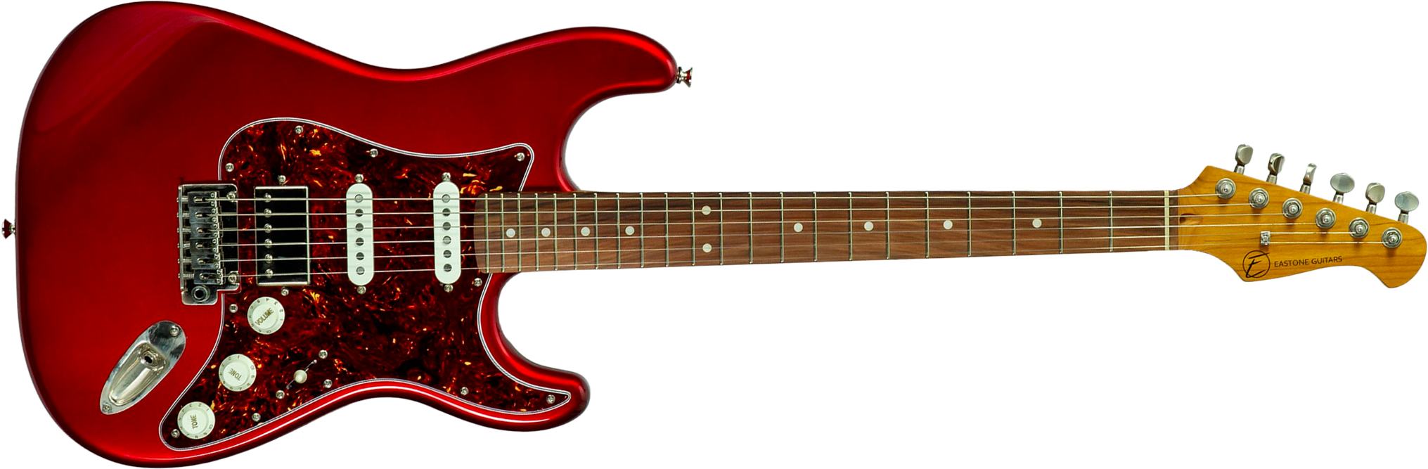 Eastone St550r-mr Hss Trem Rw - Metal Red - Guitare Électrique Forme Str - Main picture