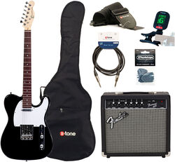 Pack guitare électrique Eastone TL70 +Fender Frontman 20G +Accessories - Black