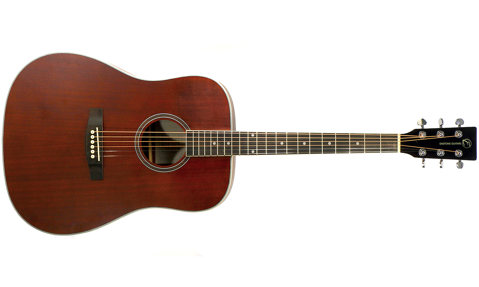 Eastone Dr150-nat Dreadnought Sapele - Natural - Guitare Acoustique - Variation 1