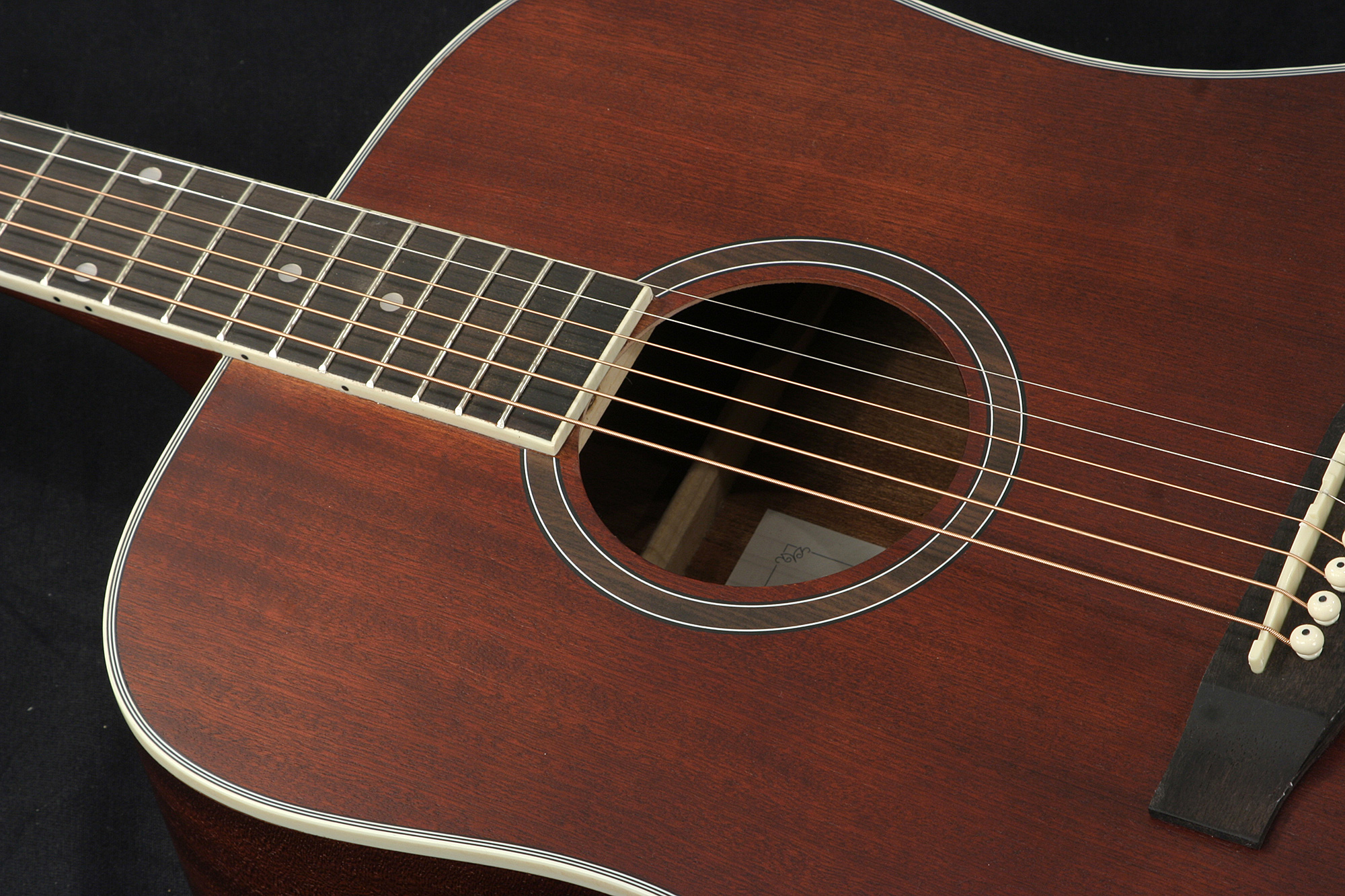 Eastone Dr150-nat Dreadnought Sapele - Natural - Guitare Acoustique - Variation 4