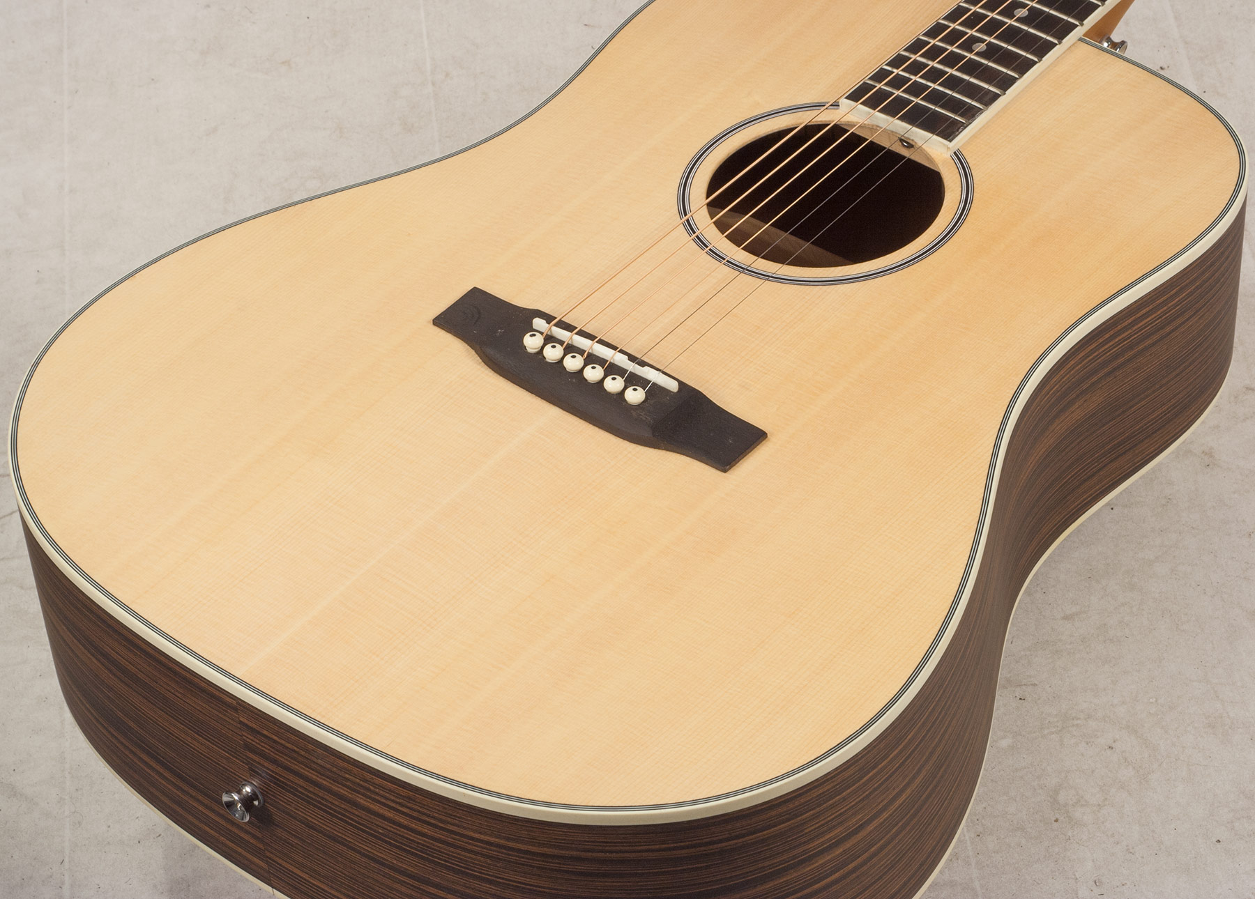 Eastone Dr260-nat Dreadnought Epicea Wenge - Natural - Guitare Acoustique - Variation 2