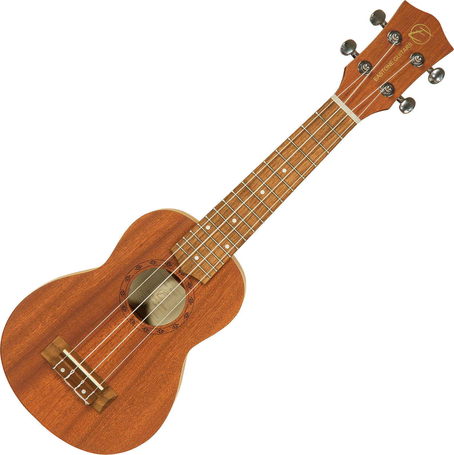 Eastone E11c21 Soprano Tout Sapele Son +x-tone 3110 Tuner / 2020 Bag / D'addario Ej65s - Pack Ukulele - Variation 1