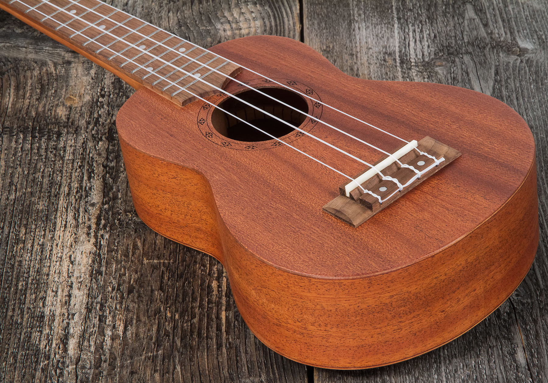 Eastone E11c21 Soprano Tout Sapele Son +x-tone 3110 Tuner / 2020 Bag / D'addario Ej65s - Pack Ukulele - Variation 3