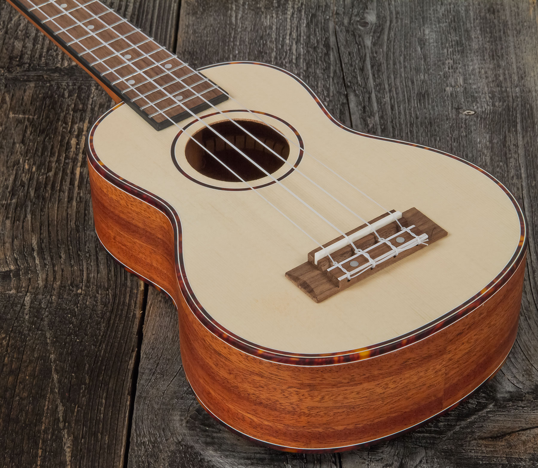 Eastone E7c21 Soprano Epicea Acajou Noy - Natural Matte - UkulÉlÉ - Variation 2