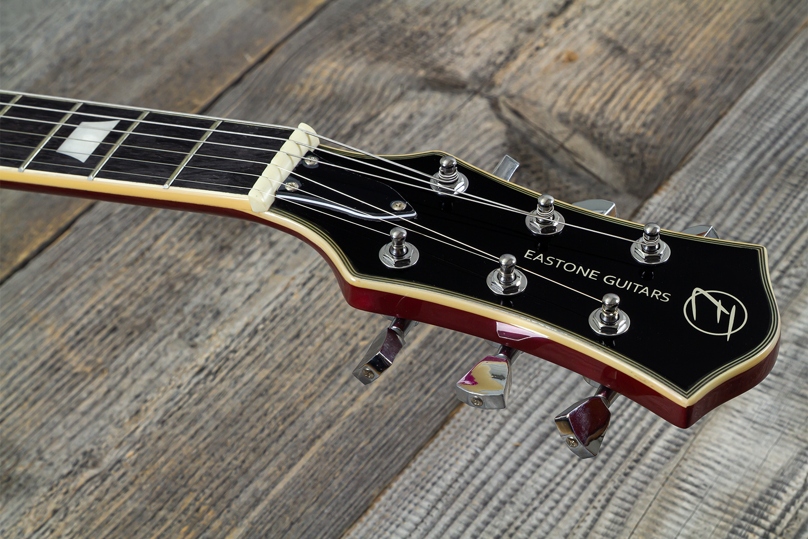 Eastone Gj70-win - Wine - Guitare Électrique 1/2 Caisse - Variation 19