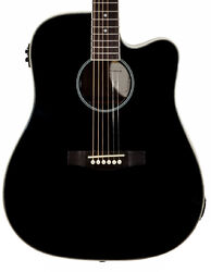 Guitare folk Eastone DR100CE-BLK - Black