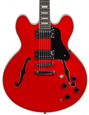 Guitare électrique 1/2 caisse Eastone GJ70 - Red