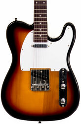 Guitare électrique forme tel Eastone TL70 (RW) - 3 tone sunburst