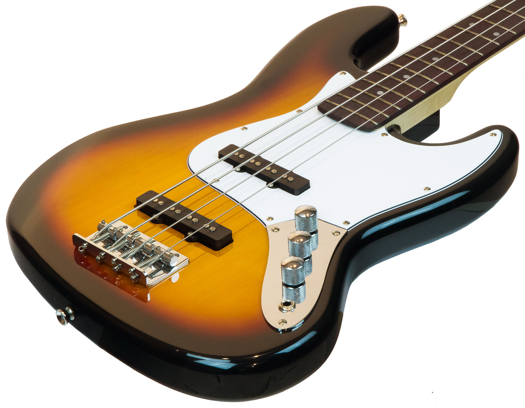 Eastone Jab +laney Lx15b +cable +housse +courroie - 3 Tone Sunburst - Pack Basse Electrique - Variation 2