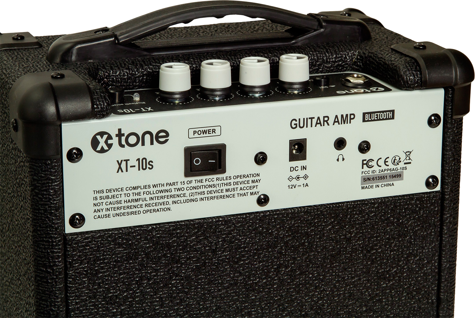 Eastone Pack St150r-blk-rw + X-tone Xt10s Combo - Black - Pack Guitare Électrique - Variation 10