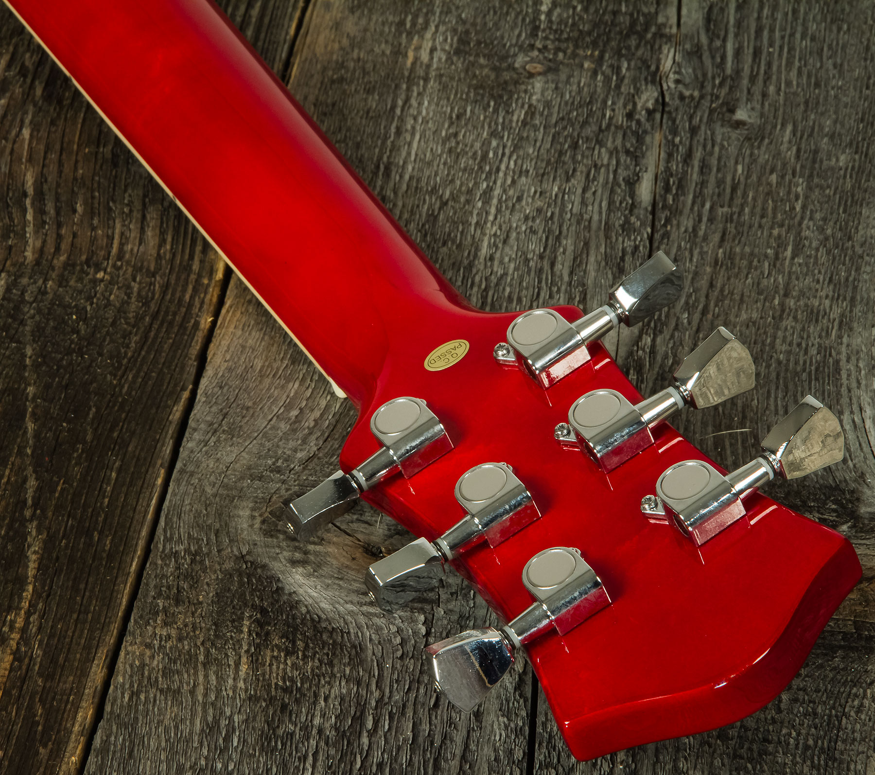Eastone Sdc70 Hh Ht Pur - Red - Guitare Électrique Double Cut - Variation 5