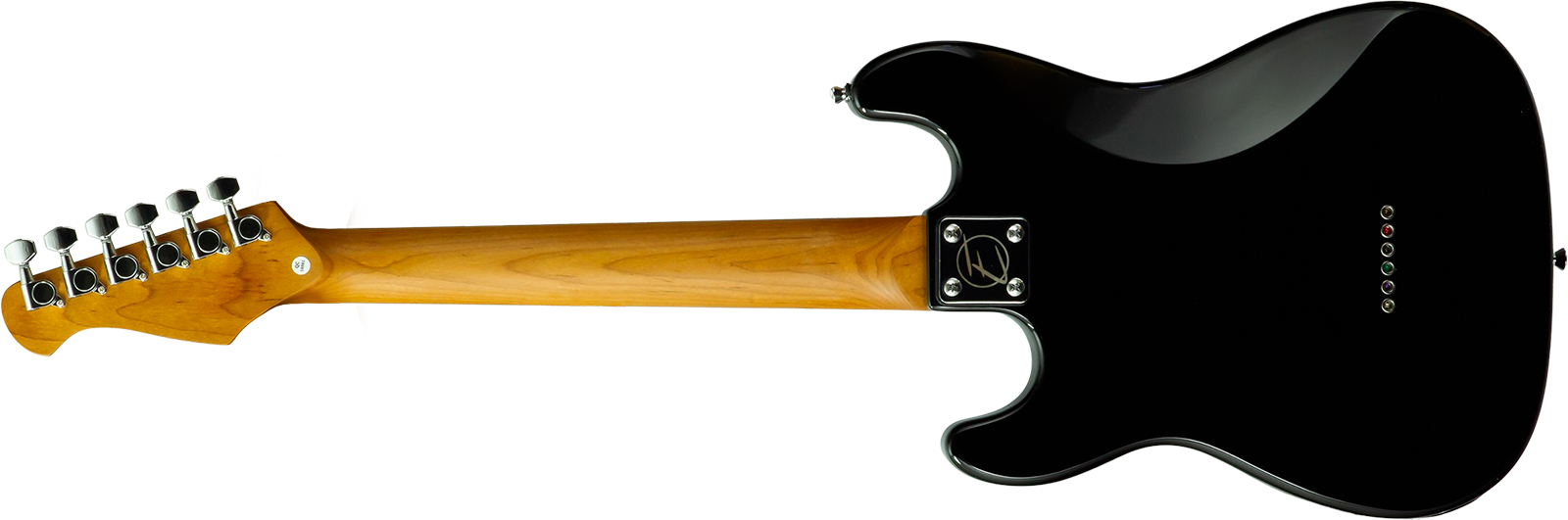Eastone St-mini-blk 3s Trem Pur - Black - Guitare Électrique Enfant - Variation 1