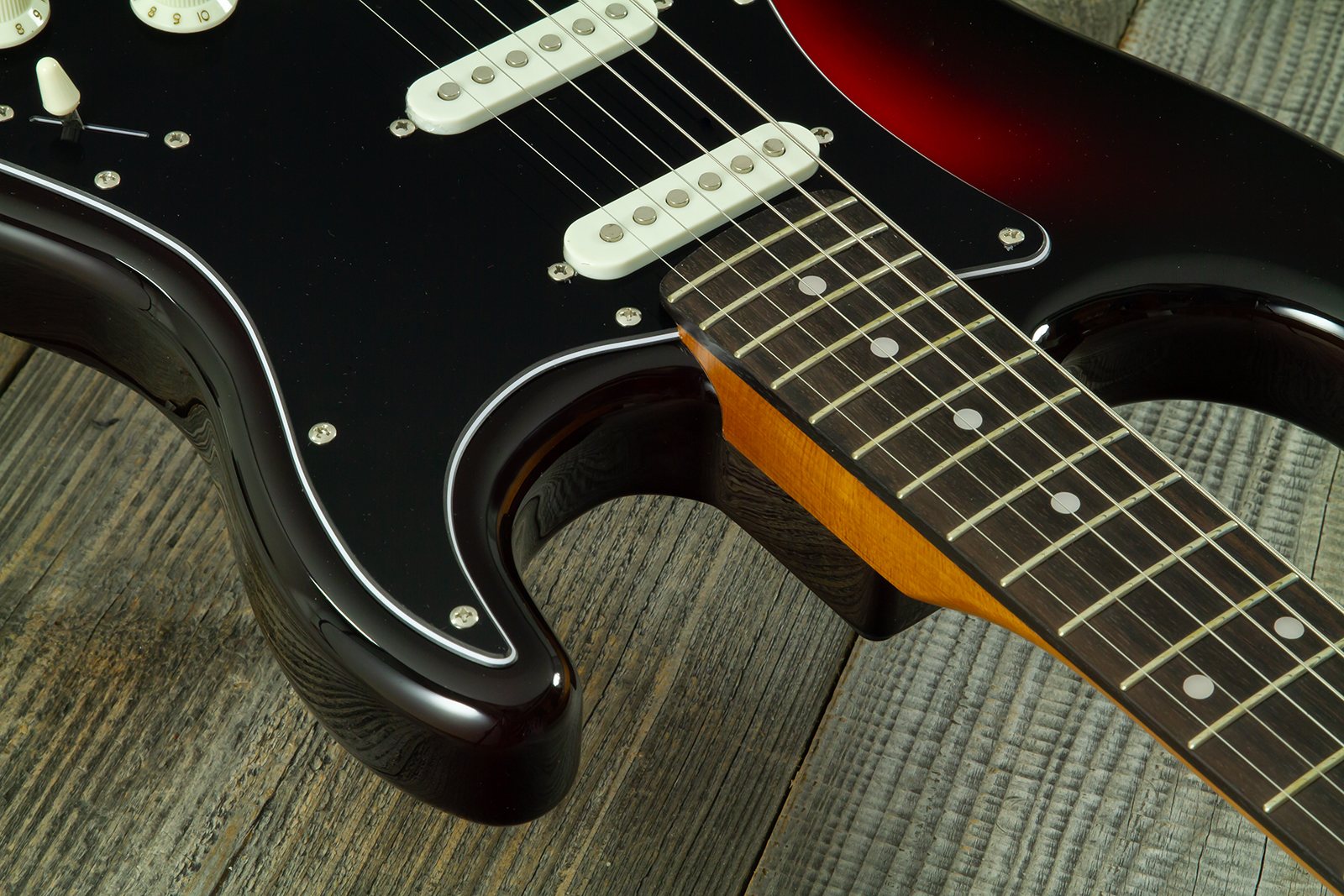 Eastone St100r-s3t-rw 3s Trem Rw - 3-tone Burst - Guitare Électrique Forme Str - Variation 4