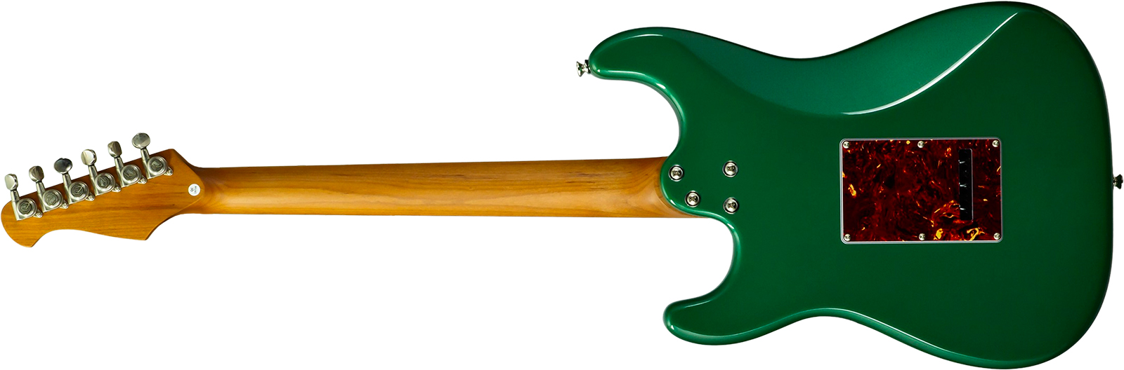 Eastone St550r-dmg Hss Trem Rw - Dark Metal Green - Guitare Électrique Forme Str - Variation 1