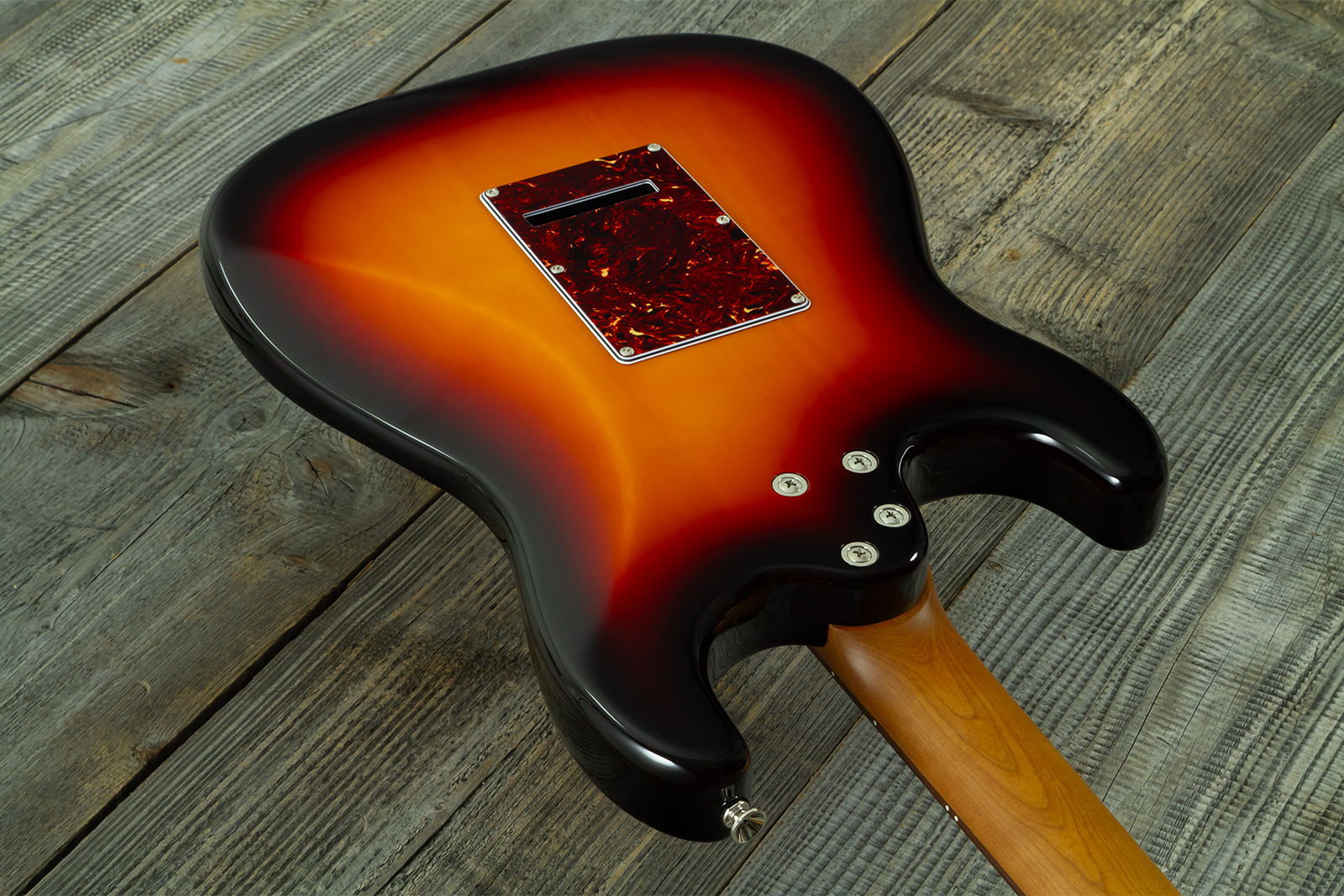 Eastone St550r-fs2t-rw Hss Trem Rw - 2-tone Burst - Guitare Électrique Forme Str - Variation 6