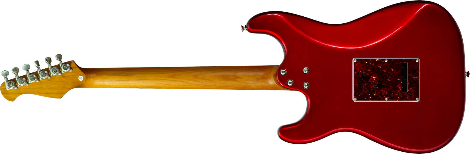 Eastone St550r-mr Hss Trem Rw - Metal Red - Guitare Électrique Forme Str - Variation 1