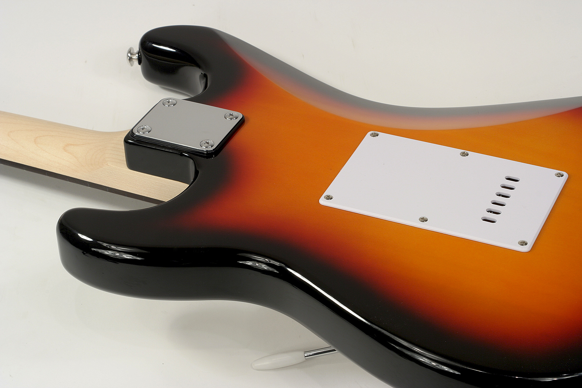 Eastone Str70-3ts 3s Pur - 3-tone Sunburst - Guitare Électrique Forme Str - Variation 4