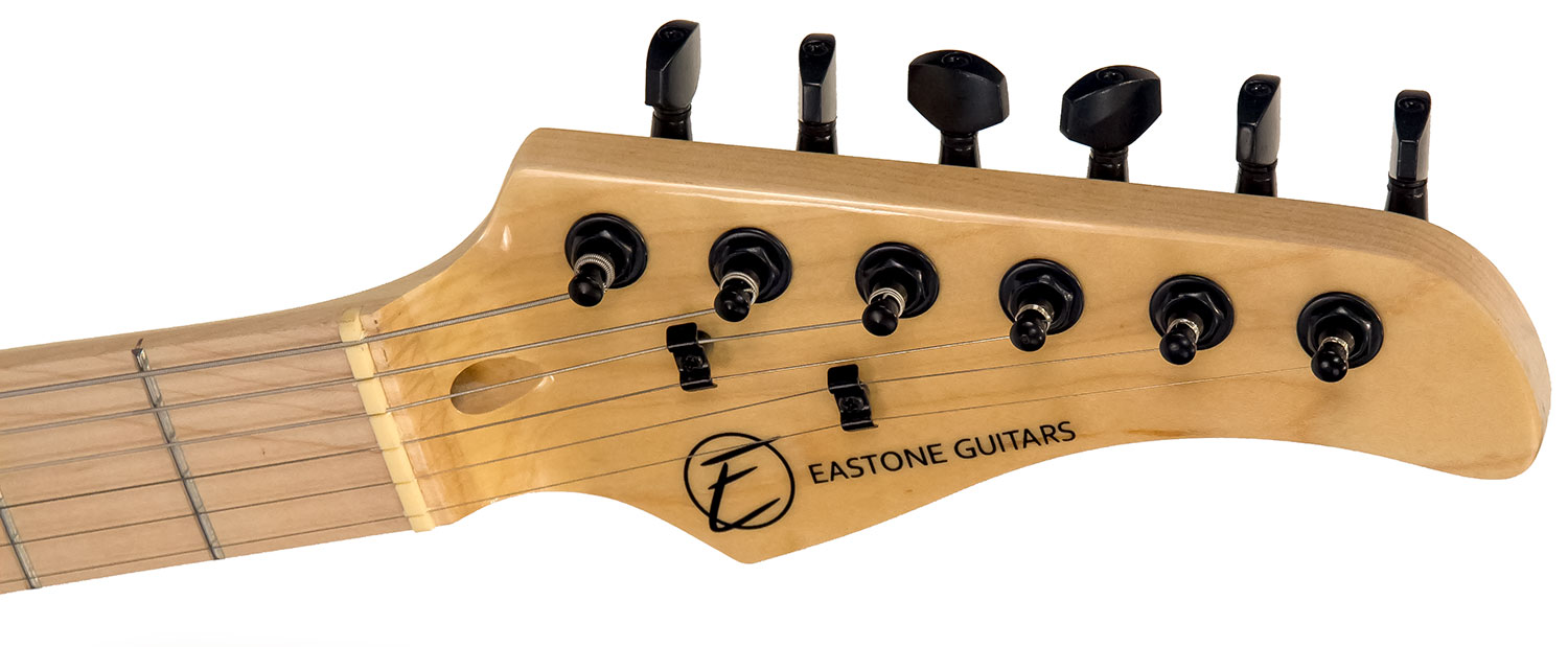 Eastone Str70 Gil Sss Trem Mn - Black - Guitare Électrique Forme Str - Variation 4