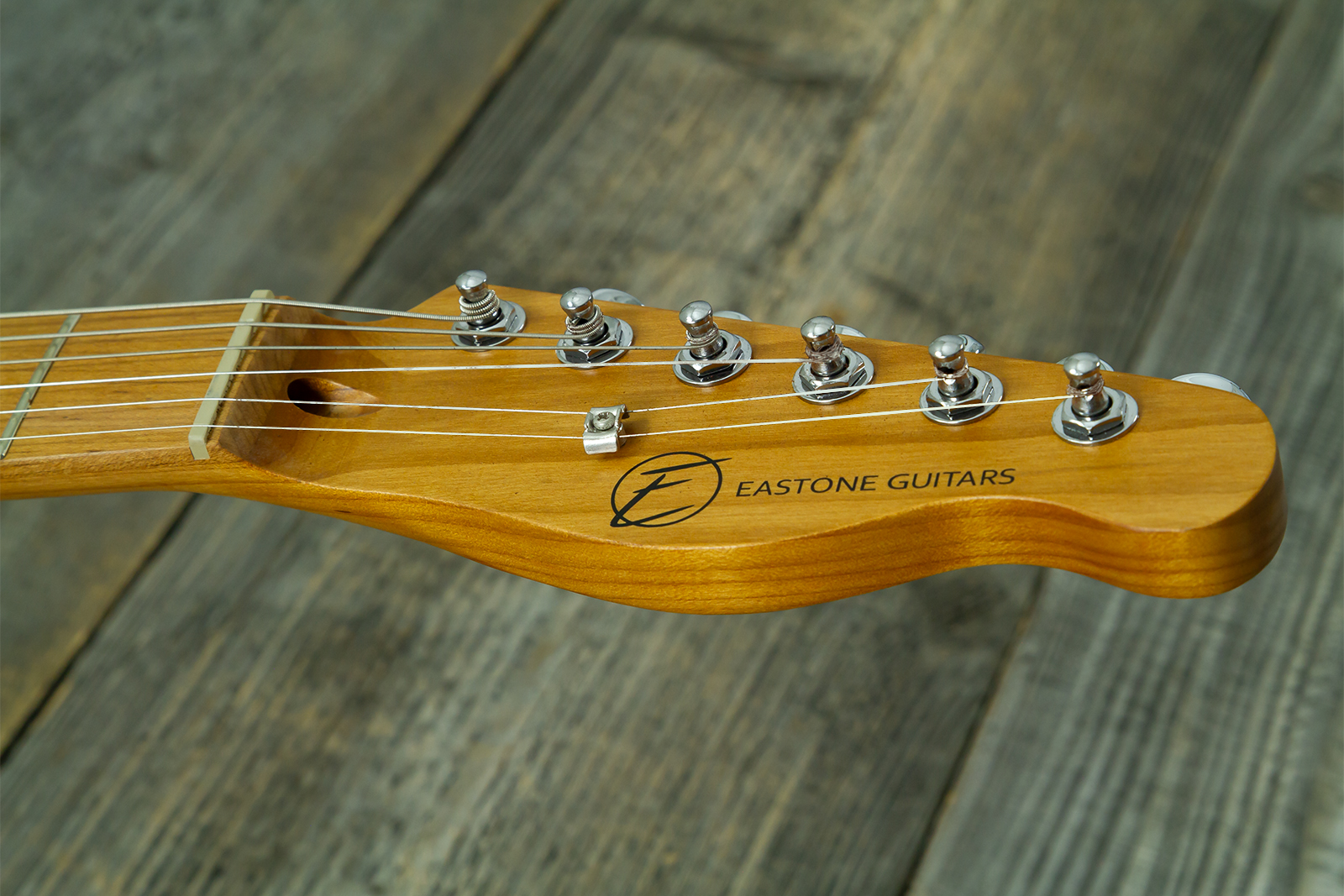 Eastone Tl100r-bts-mn 2s Ht Mn - Butterscotch - Guitare Électrique Forme Tel - Variation 9