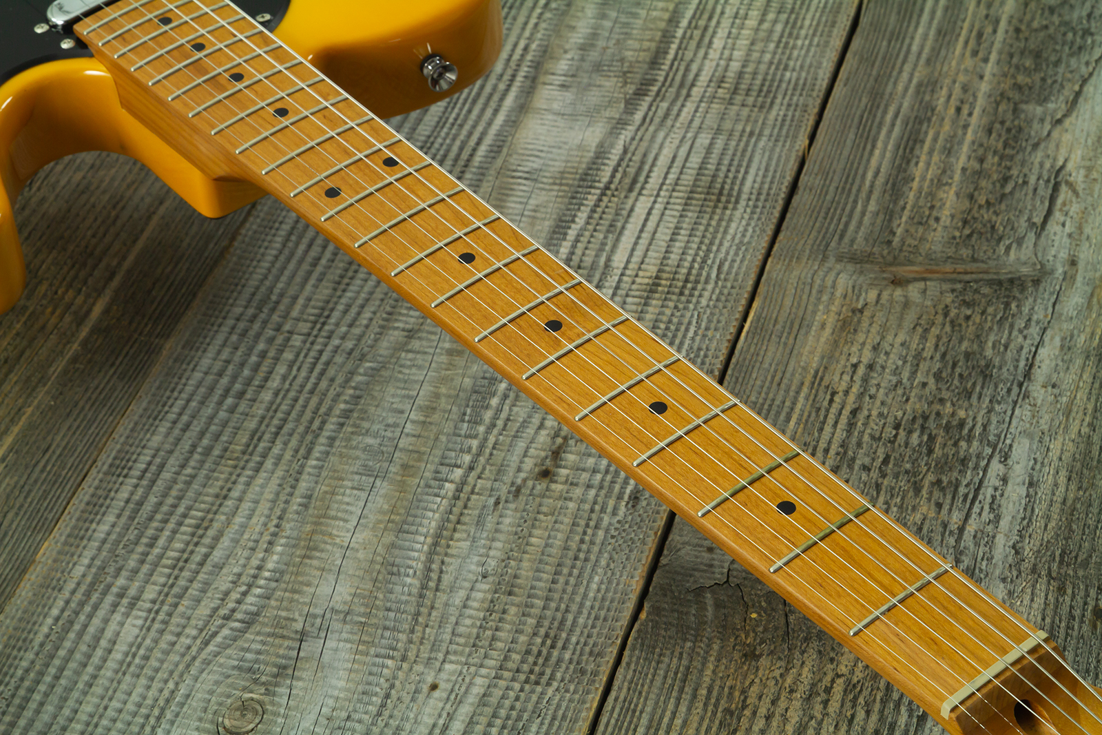 Eastone Tl100r-bts-mn 2s Ht Mn - Butterscotch - Guitare Électrique Forme Tel - Variation 5