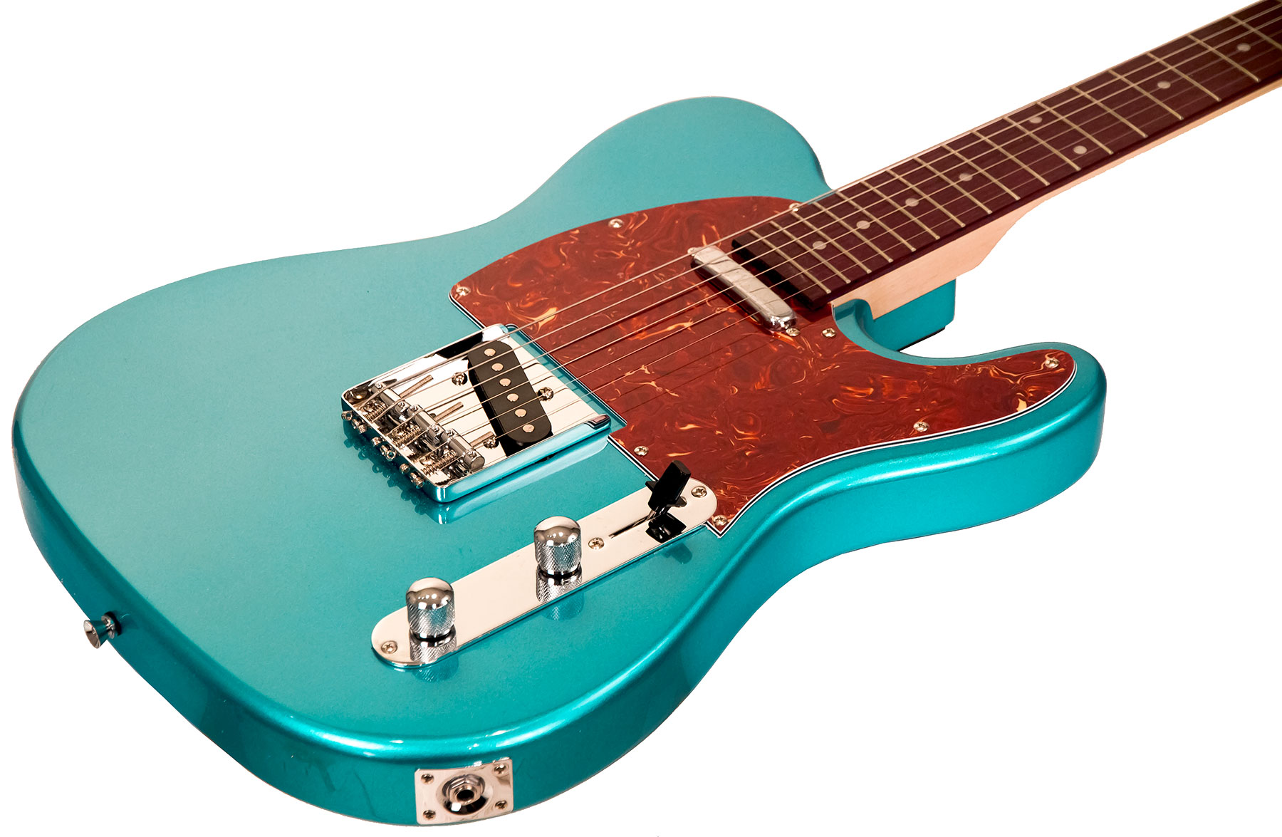Eastone Tl70 Ss Ht Pur - Metallic Light Blue - Guitare Électrique Forme Tel - Variation 1