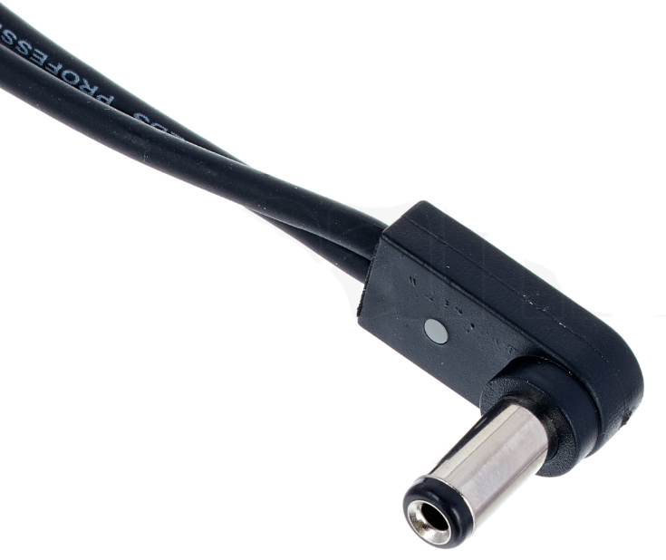 Ebs Cable Alimentation Pedales Dc Power Split Flat Cable Dc-2/90f - Adaptateur Connectique - Variation 2