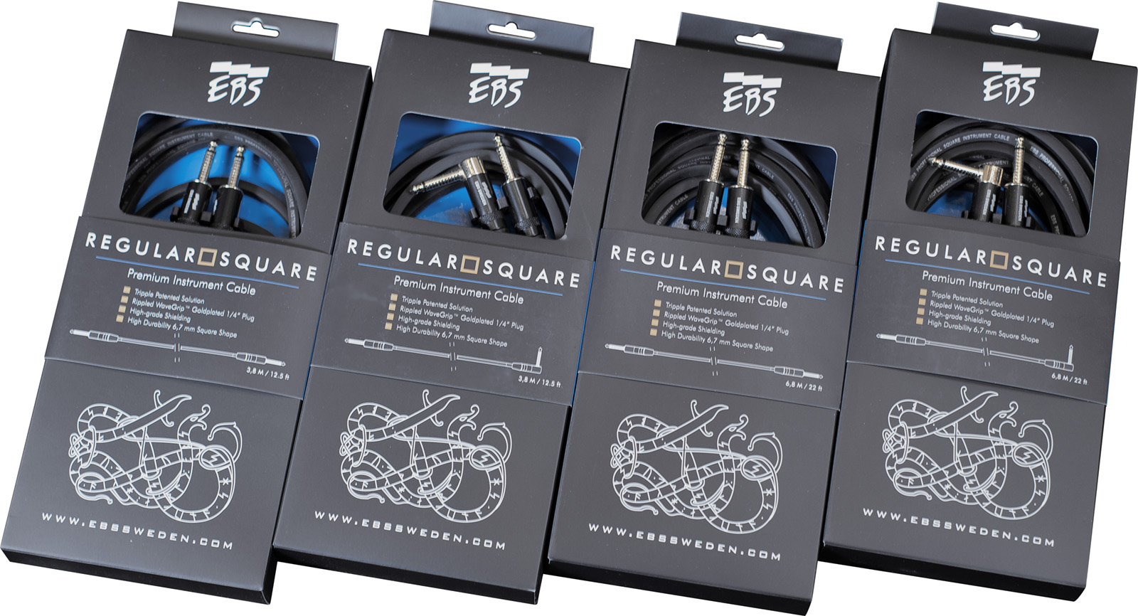 Ebs Cable Instrument Regsquare 4m Angled - CÂble - Variation 3