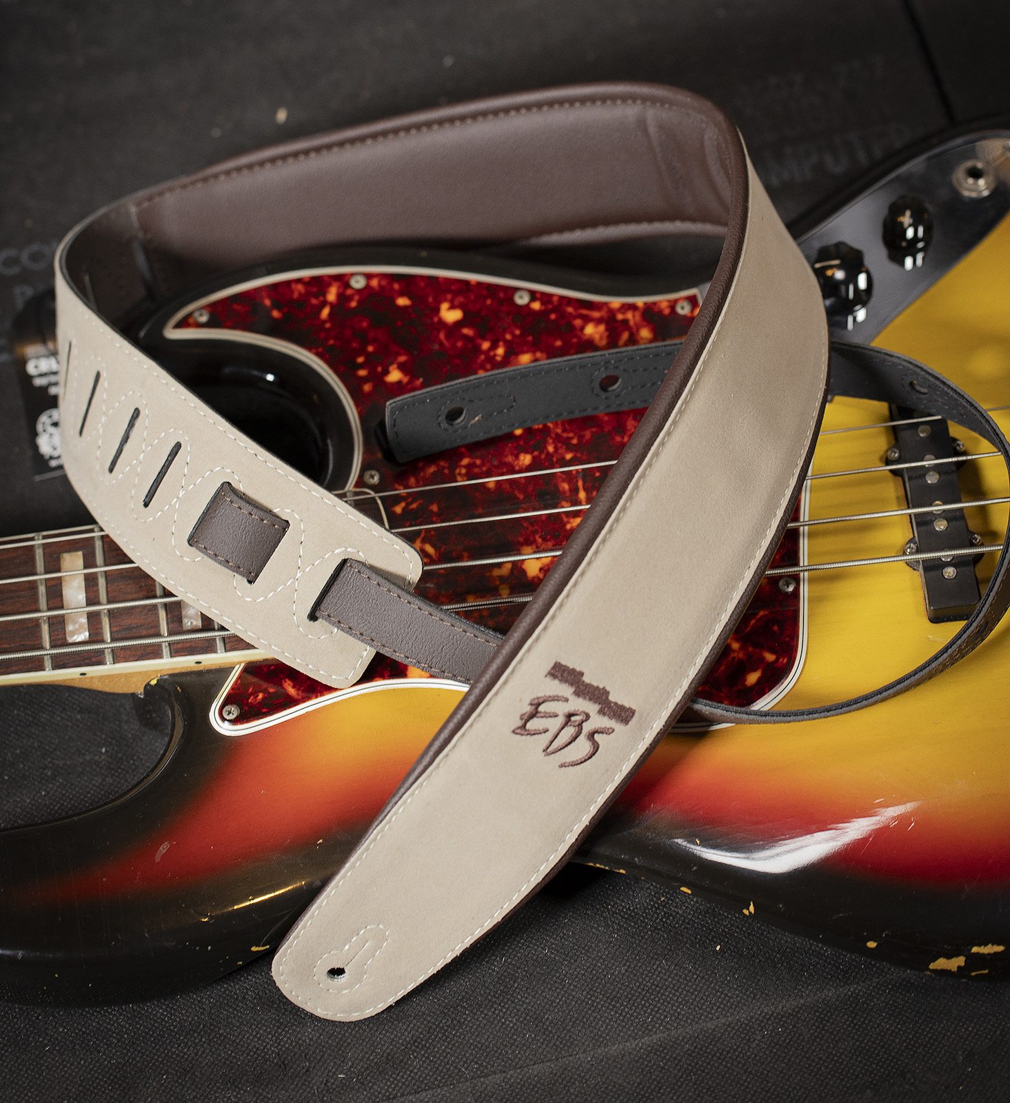 Ebs Sangle Suede Cream - Sangle Courroie - Variation 1