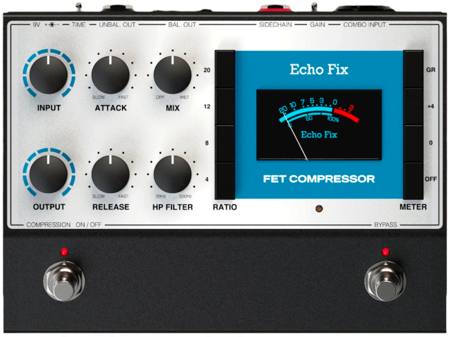 Echo Fix Ef-p5 Fet Compressor - PÉdale Compression / Sustain / Noise Gate - Main picture